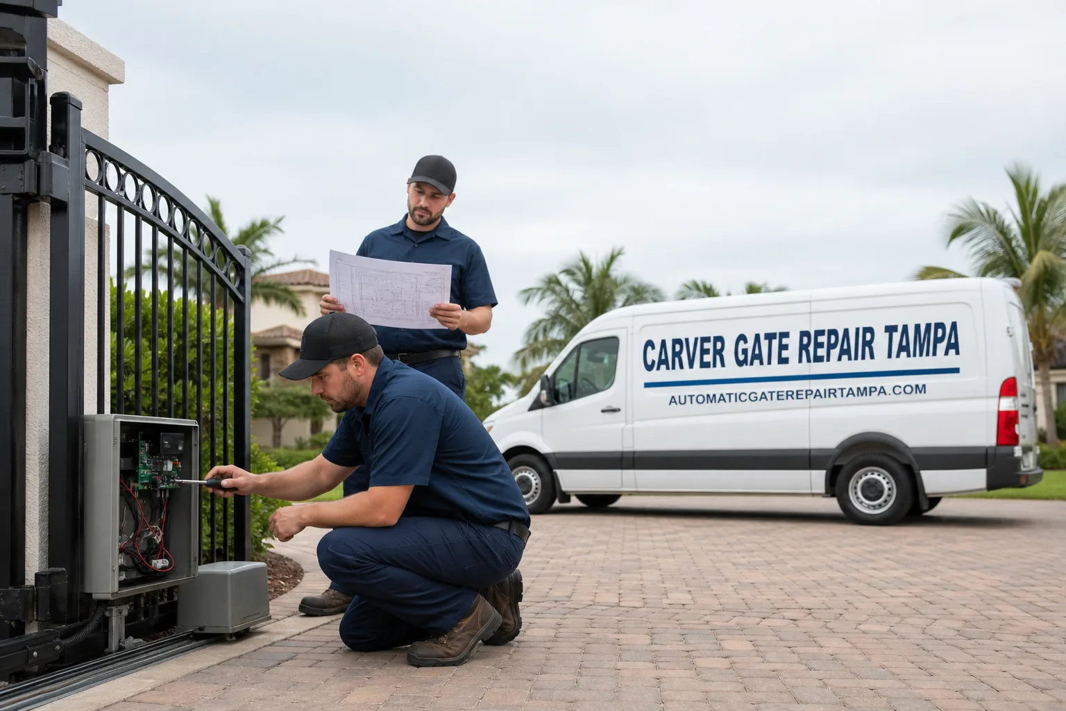 Gate Installation in Tampa, FL | Carver Gate Repair Tampa